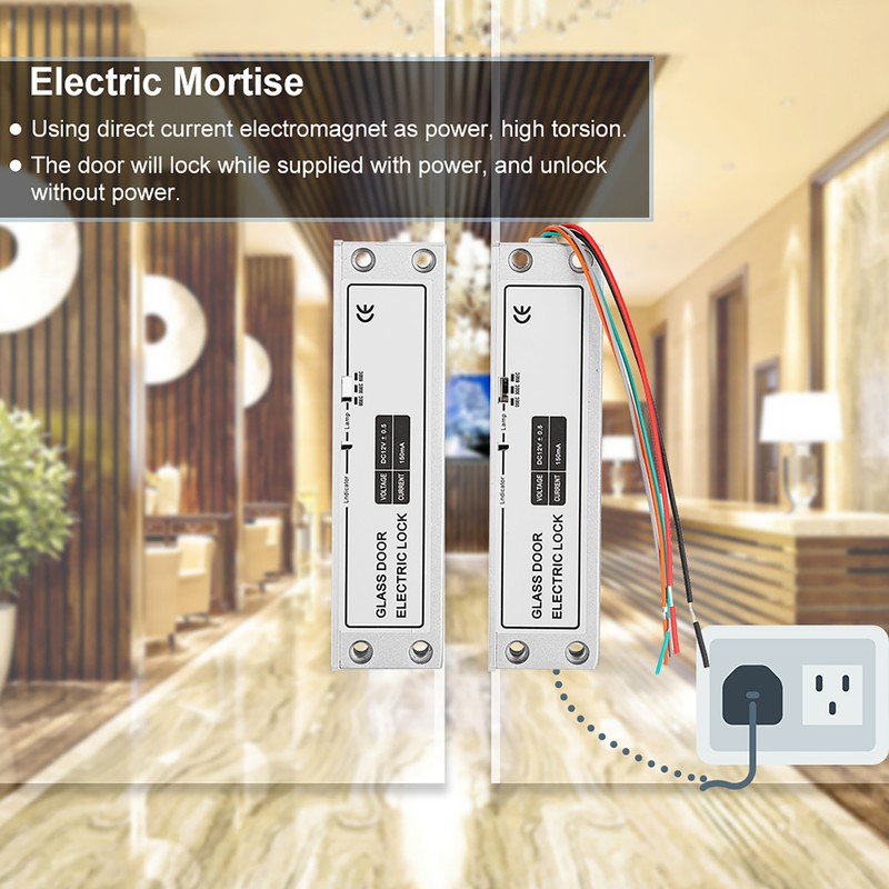 DC12V Electric Bolt Door Lock Mortise Surface Installation for Security