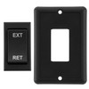 RecPro RV DPDT Reverse Pole Momentary Switch | 30A 12V