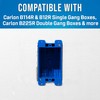 Jonard Tools EBW-412 Electrical Box Cutting Kit, Single Gang with