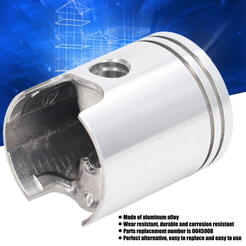 45mm Piston Circlip Pin Piston Ring Set 0045908 Replacement for