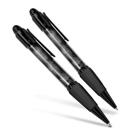 Beautiful and comfortable Set of 2 Matching Pens BW - Makeup Brushes Cosmetics Art #39244