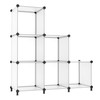 AWTATOS Closet Organizer 6 Cube Closet Storage Shelves DIY Stackable