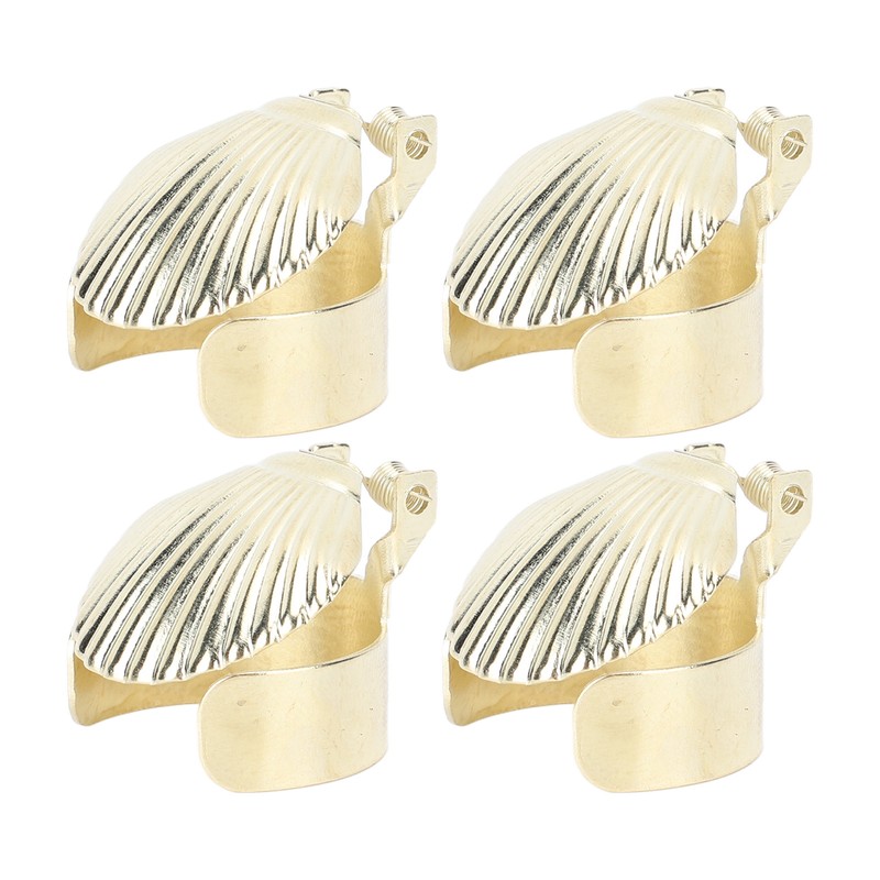 4Pcs Candle Snuffer Candle Extinguisher Metal Shell Pattern Automatic Candle