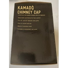 Charcoal Companion Chimney Cap for Kamado Big Egg Ceramic Grills & Smokers Charcoal Companion NIB
