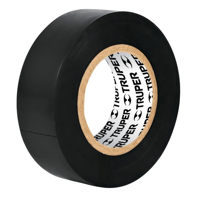 Truper M33 12500 cinta de aislar 18mx19mm cor negra 8