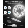 Samsion 5V USB COB LED Light Strip with Dimmer 3.3FT