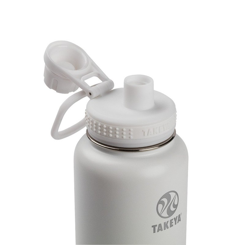 Takeya Actives Insulated Stainless Water Bottle with Insulated Spout Lid,