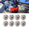 13PCS V Pulley Wheel Stainless Steel Printer Round Wheel Roller