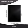 BENECREAT 10 Sheets Black Laser Engraving Test Paper, 280 x
