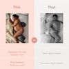 Frida Mom Pregnancy Pillow, Body Pillow, Cooling Pillow, Adjustable for