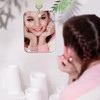 JUNEBRUSHS 2 Pack Medium Mirror for Shaving (6 × 8