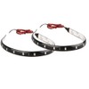 E Support 5Pcs White 12v 15 Led 30cm Car Flexible