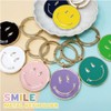[Standard Factory] Smile Keychain Key Ring Alloy, white