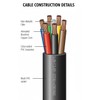 Heavy Duty 14 Gauge 7 Way Conductor Wire RV Trailer