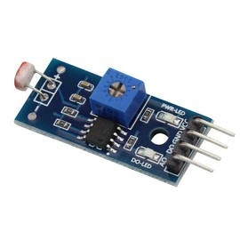 VKLSVAN 10PCS Photosensitive Sensor Module Digital Light Intensity Detection Light Sensor Photosensitive diode Photoresistor Module 4pins DC 3.3-5V LM393 Comparator