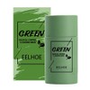 Generic Purifying Clay Stick Portable Pores p Sing Oil Control F - Round Stick, 1 Count (Pack of 1), Green