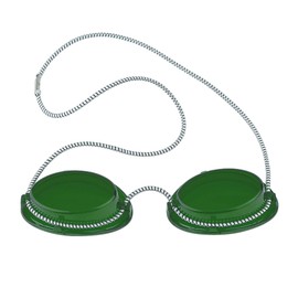 Art of Sun Solarium Protective Glasses Green UV Glasses with Elastic Strap 600005 Green