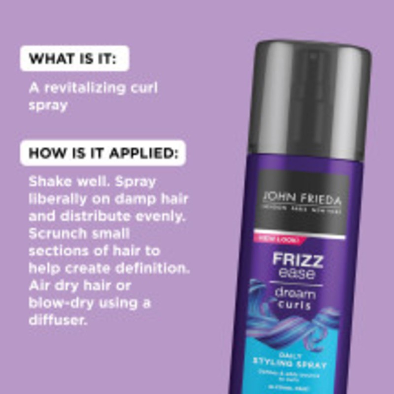 John Frieda Anti Frizz, Frizz Ease Dream Curls Daily Styling