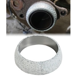 bylikeho Car Exhaust Manifold Gasket,Car Accessories 2.25inch Donut Gasket,Automotive Exhaust Flange Gasket Seal Ring to Prevent Leaking Between Exhaust Manifold and Exhaust Pipe(2.25")