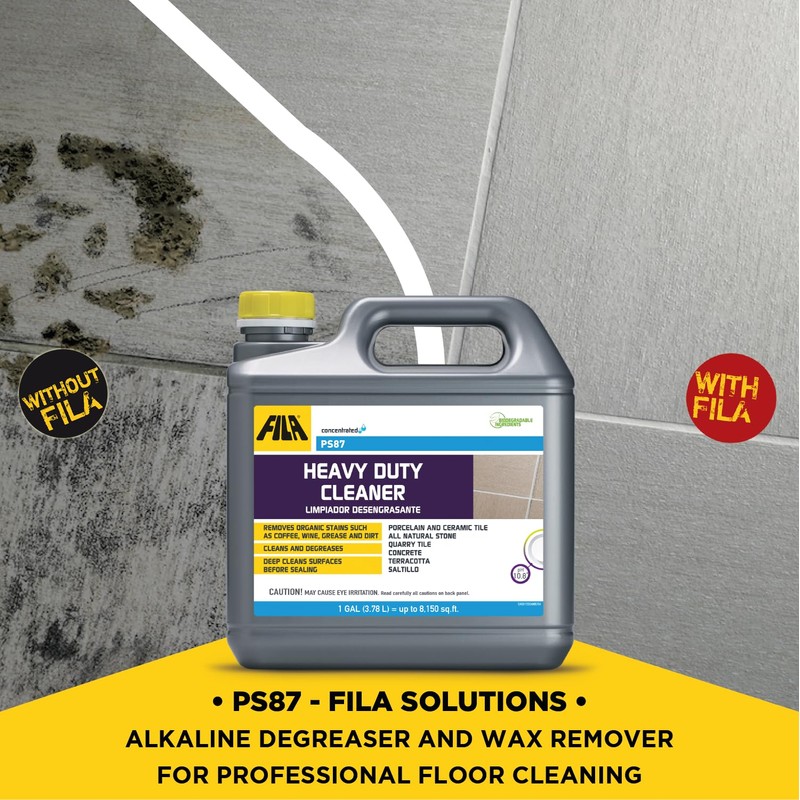 FILA Surface Care Solutions PS87 Heavy Duty Cleaner and Degreaser,