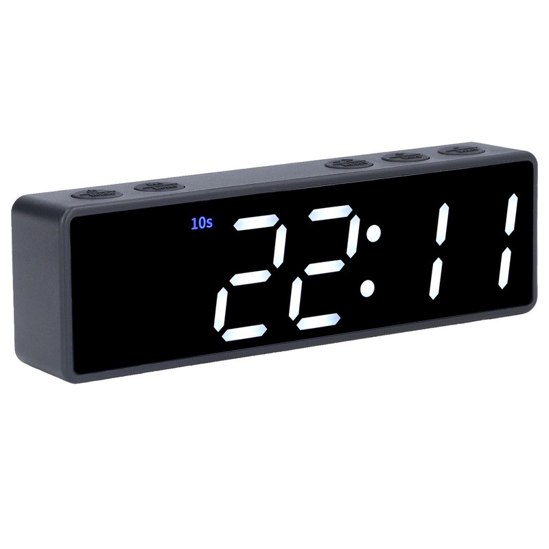 Training Timer LED Digital Timer Multifunctional Electronic Desktop Clock for
