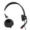 RJ9 Telephone Headset Noise Cancelling Unilateral Corded Business Headphone with