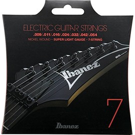 Ibanez IEGS7 7-String Electric Guitar Strings - Super Light Gauge
