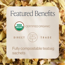 Rishi Tea & Botanicals Greek Mountain Organic Botanical Tea Blend, Caffeine-Free, USDA Certified Organic, Non-GMO, 15 Count, 1.38 Ounce (Pack of 6)