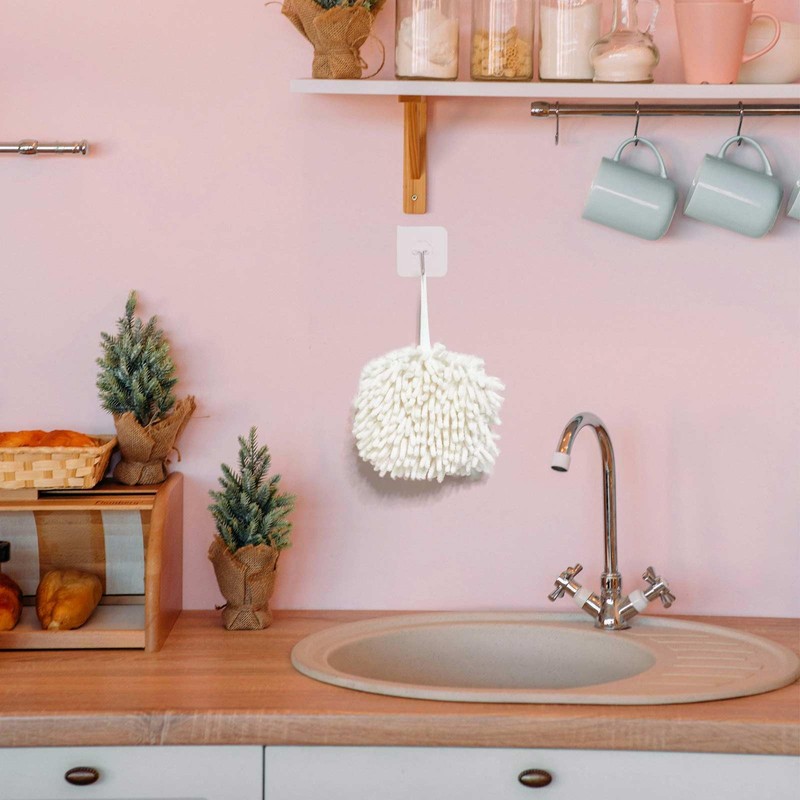 6 Pack Fluffy Puffins Hand Towels Microfiber Kitchen Bathroom Towel