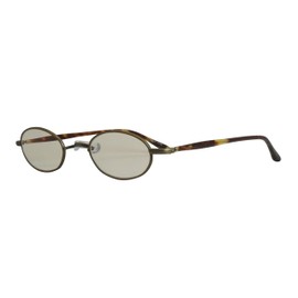 Sabae KR-307 AGD Titanium Frame PC Glasses, Blue Light Cut, One Mountain Type, Oval