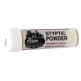 The Shave Factory Neck Relief Styptic Powder, 3gr, 24 Pcs Display, 3 Gram