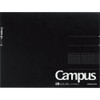 Kokuyo Campus Notebook Grid Ruled, black