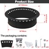 Baitedelai Outdoor Smokeless Large Fire Pit Ring 43 Inch Outer/39