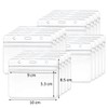 20 Pcs Clear Plastic Waterproof ID Badge Holder Badge Holder