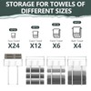 Towel Racks for Bathroom, Bathroom Shelf Over Toilet,Floating Shelves with