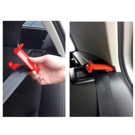 Ganen car seat safety belt clip Fitted Slip-Resistant Clip Strap Clamp(2pc)