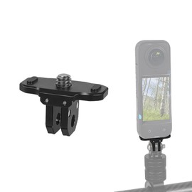Mechrig Quick Release Mount for Insta360 X4,3-in-1 Magnetic Mount Accessory with 1/4" Tripod Adapter, Compatible with Fixed Sports Cameras and Selfie Sticks