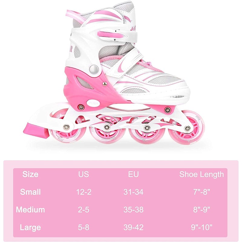 4 Size Adjustable Inline Skate for Kids65