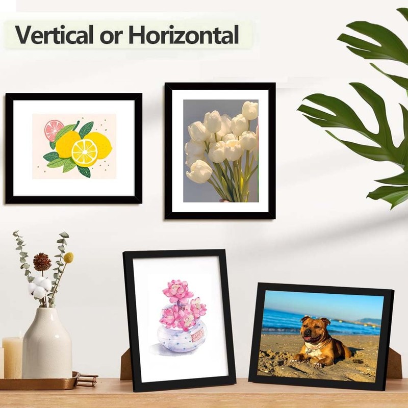 4 Pack Picture Frames, Photo Frame 8x6 (20 x 15cm),