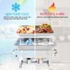 MRIISEL Chafing Dish Buffet Set - 4 Pack, 8 Quart