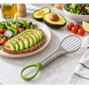 2-in-1 Stainless Steel Avocado Slicer for Fruit Prep – Easy