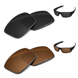 Tintart Performance Replacement Lenses for Oakley Crankshaft OO9239 Polarized Etched - Value Pack