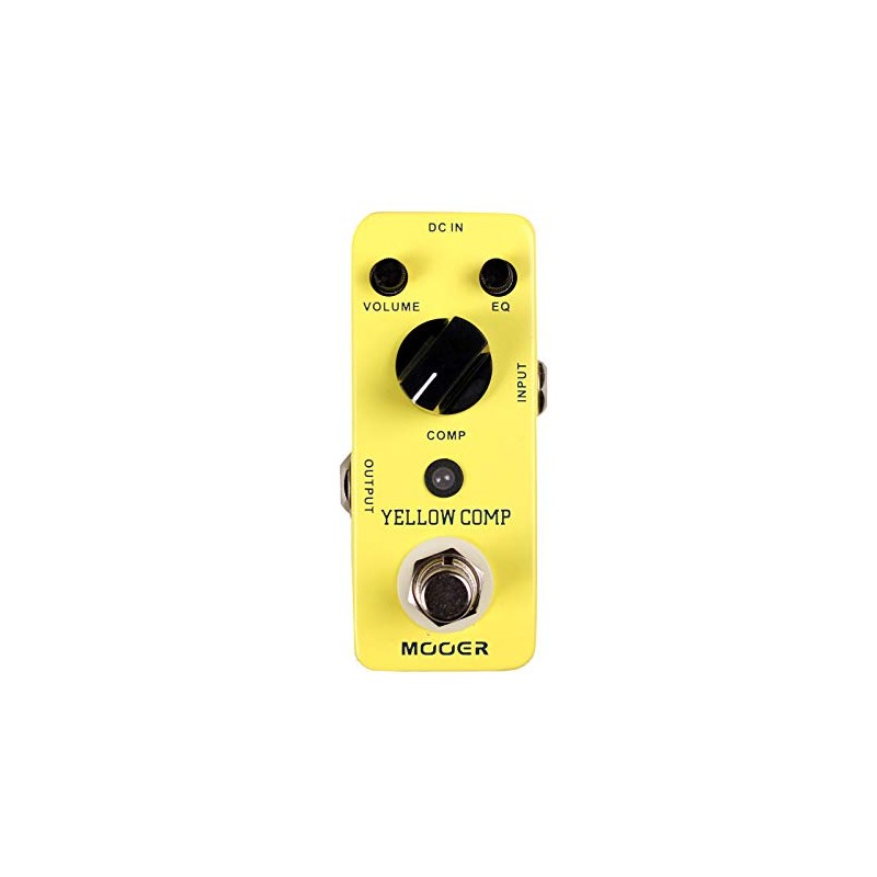Mooer MCS2 Yellow Compression Effects Pedal