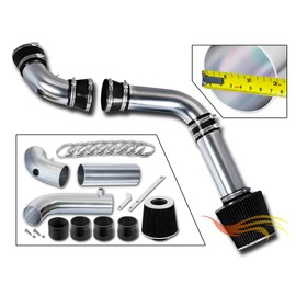 Rtunes Racing Cold Air Intake Kit + Filter Combo BLACK Compatible For 94-97 Chevy Camaro Z28 / 94-97 Pontiac Firebird 5.7L V8