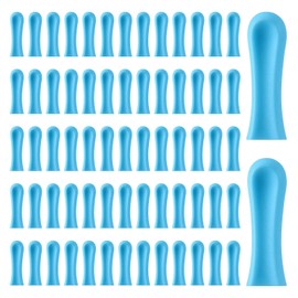 Ajcotahm 90 Pieces Ear Wax Removal Replacement Tips for Ear Camera, Silicone Soft Cleaner Tips Ear Spoon Accessories Set for Wet/Dry Wax Cleaning