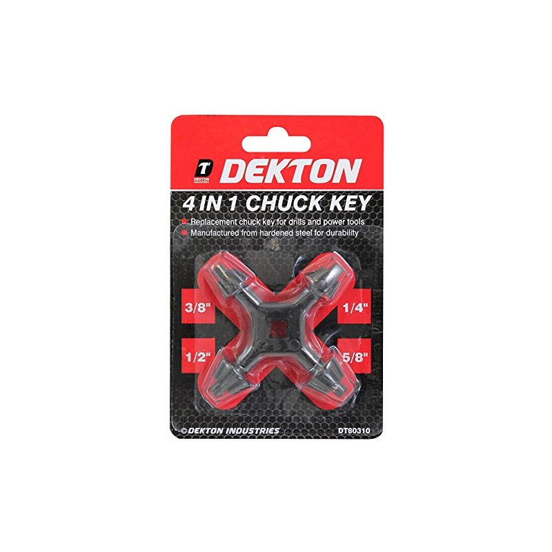Dekton 4 in 1 Chuck Key | Durable Replacement Key
