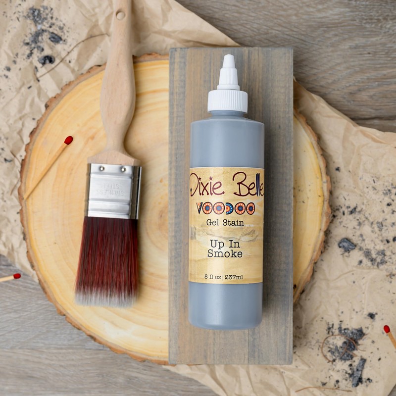 Dixie Belle Voodoo Gel Stain - Up in Smoke -