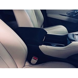 Auto Console Covers- Premium Center Console Armrest Cover Fits The 2019-2025 Acura RDX Center Console Armrest Cover Waterproof Neoprene Fabric (Black)