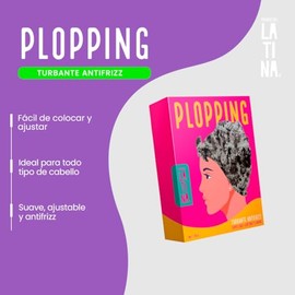 Latina® | Plopping Latina Accesorios para Cabello Mujer - Turbante Mujer | Belleza Mujer - Accesorios para Mujer | 1 Pieza - Unitalla | Anti Frizz Cabello
