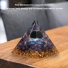 Crystal Pyramid Exquisite Beautiful Pyramid Power Stone Ornament for Desks
